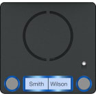 Came - Façade pour module audio Lite avec bouton double
