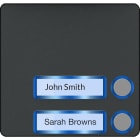Came - Acc. Interphonie BPT Accessoire Esthétique Façapour module appels 2 boutons VR