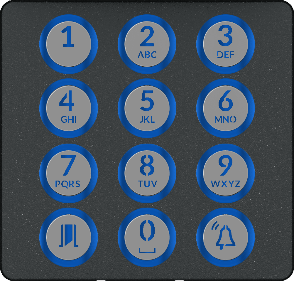 Came - Acc. Interphonie BPT MTMFKBVR-MA - Facamodule clavier VR MA