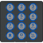 Came - Acc. Interphonie BPT MTMFKBVR-MA - Facamodule clavier VR MA