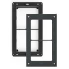 Came - Accessoire Interphonie BPT Cadre châssis porte-modules 2 modules (60020750)