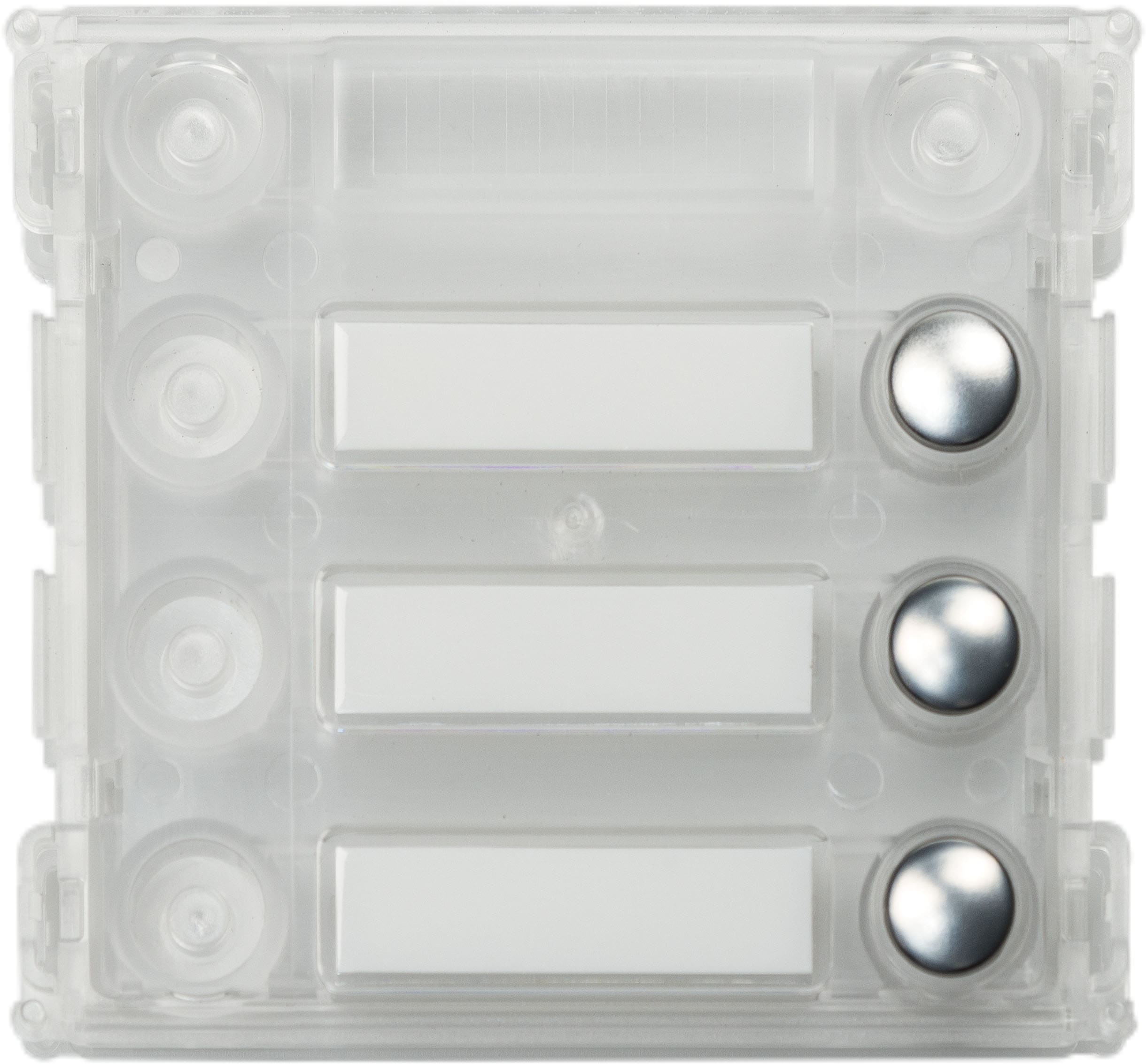 Came - Accessoire Interphonie BPT Accessoire Esthétique Adaptateur mécanique 3 boutons