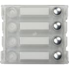 Came - Accessoire Interphonie BPT Accessoire Esthétique Adaptateur mécanique 4 boutons