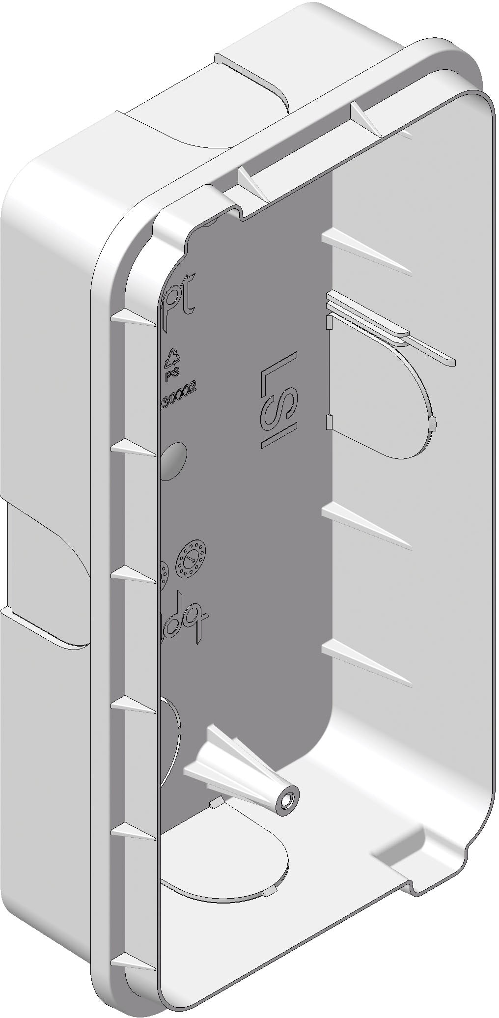 Came - Interphonie Bus X1 X2 LSI Boitier d'encastrement LITHOS