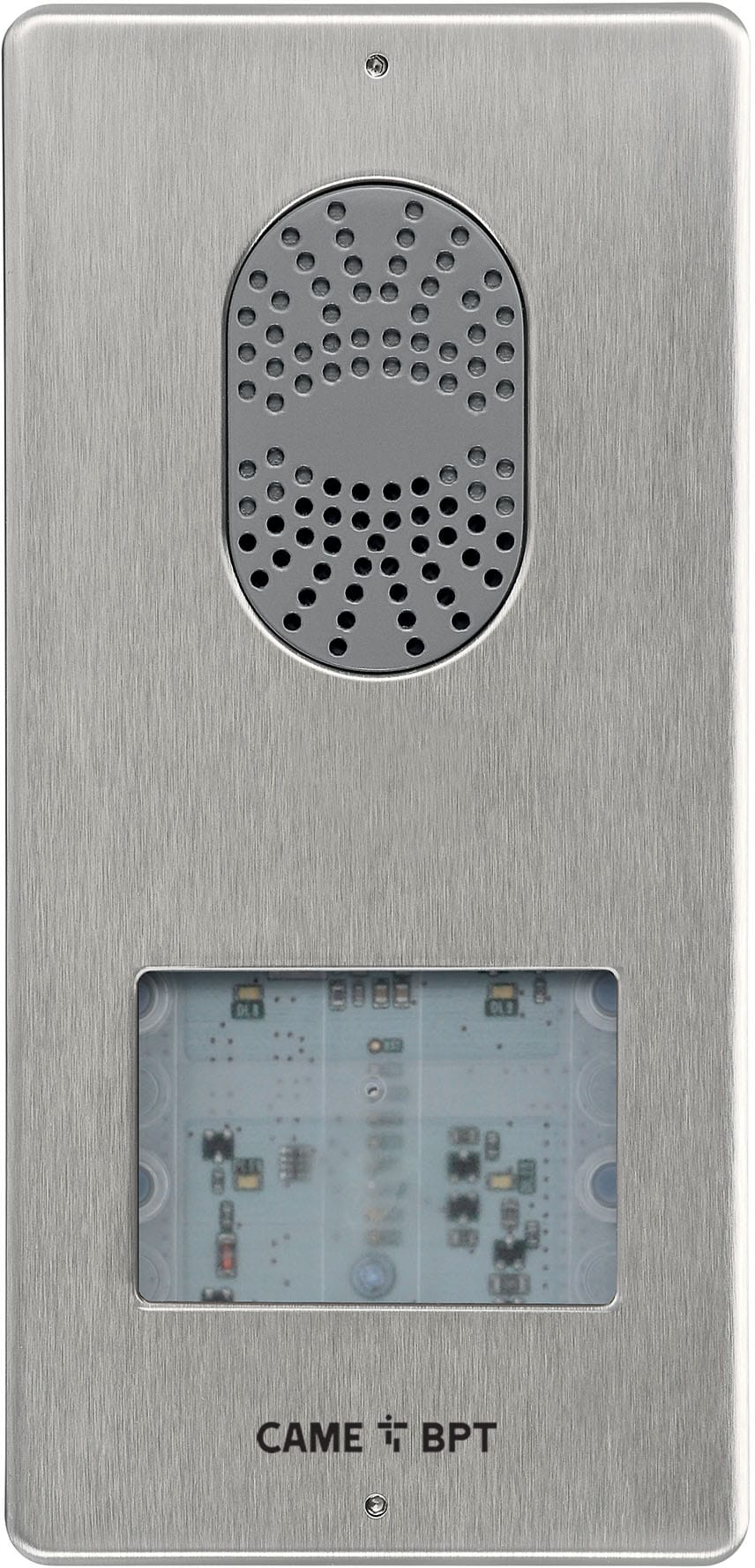 Came - Interphonie Bus X1 X2 LC/01 - Plaque rue LITHOS audio 1BP (prévoir BP d'appel)