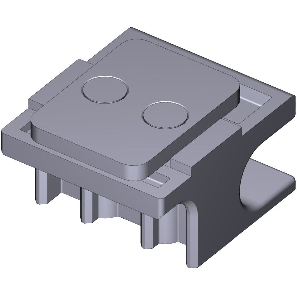 Came - Pièce Détachée Porte De Garage Arrêt mécanique interne gui- VER