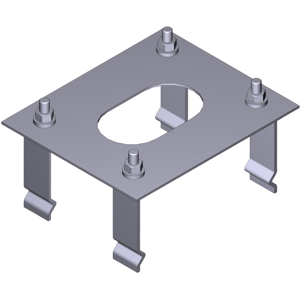 Came - Pièce Détachée Barriere Parking Base d'ancrage barrière - GARD (RIG006)