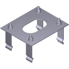 Came - Pièce Détachée Barriere Parking Base d'ancrage barrière - GARD (RIG006)