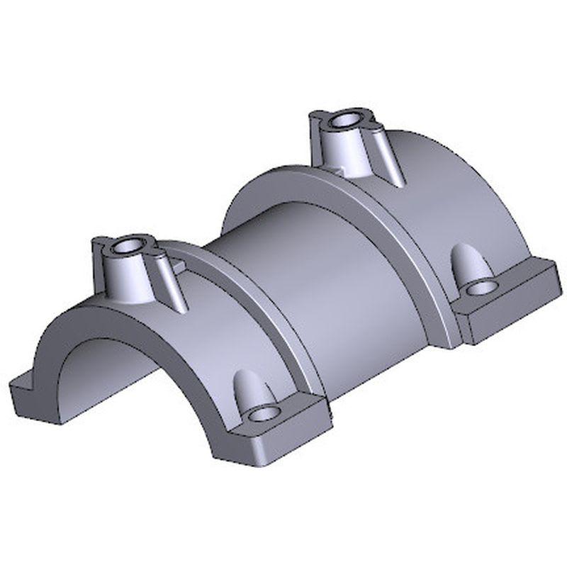 Came - Pièce Détachée Rideau Industriel Caisse inférieure H