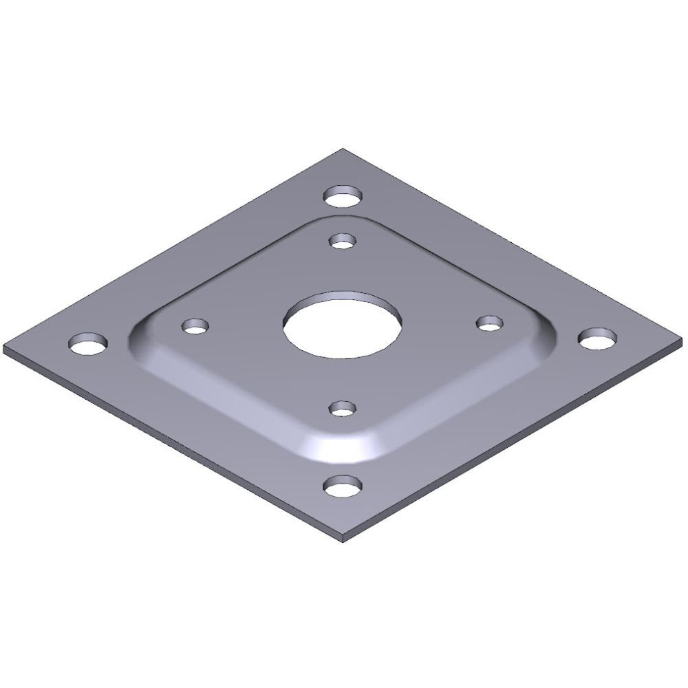 Came - Pièce Détachée Accessoire Mécaniques Base colonnette - CLM CSS DOC-L