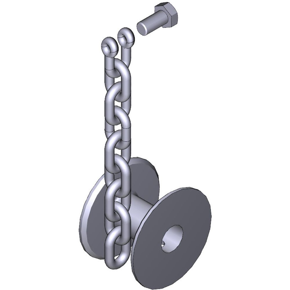 Came - Pièce Détachée Barriere Parking Poulie d'enroulement chaîne CAT-X