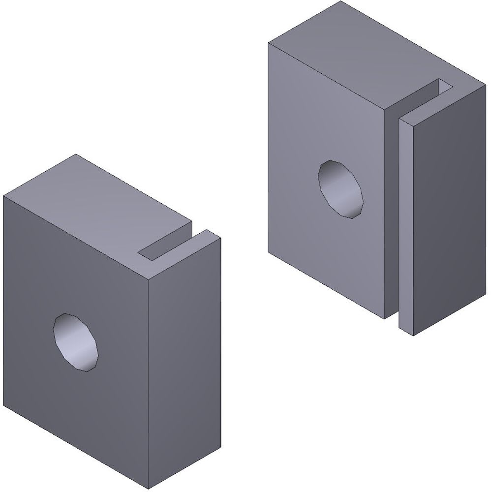 Came - Pièce Détachée Barriere Parking Patins coulissement contrepoids - CAT-I