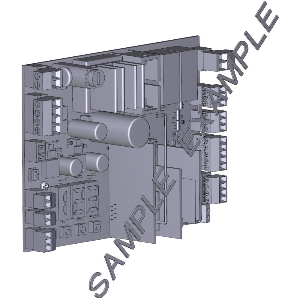 Came - Pièce Détachée coulissant Moteur Carte électronique ZN1