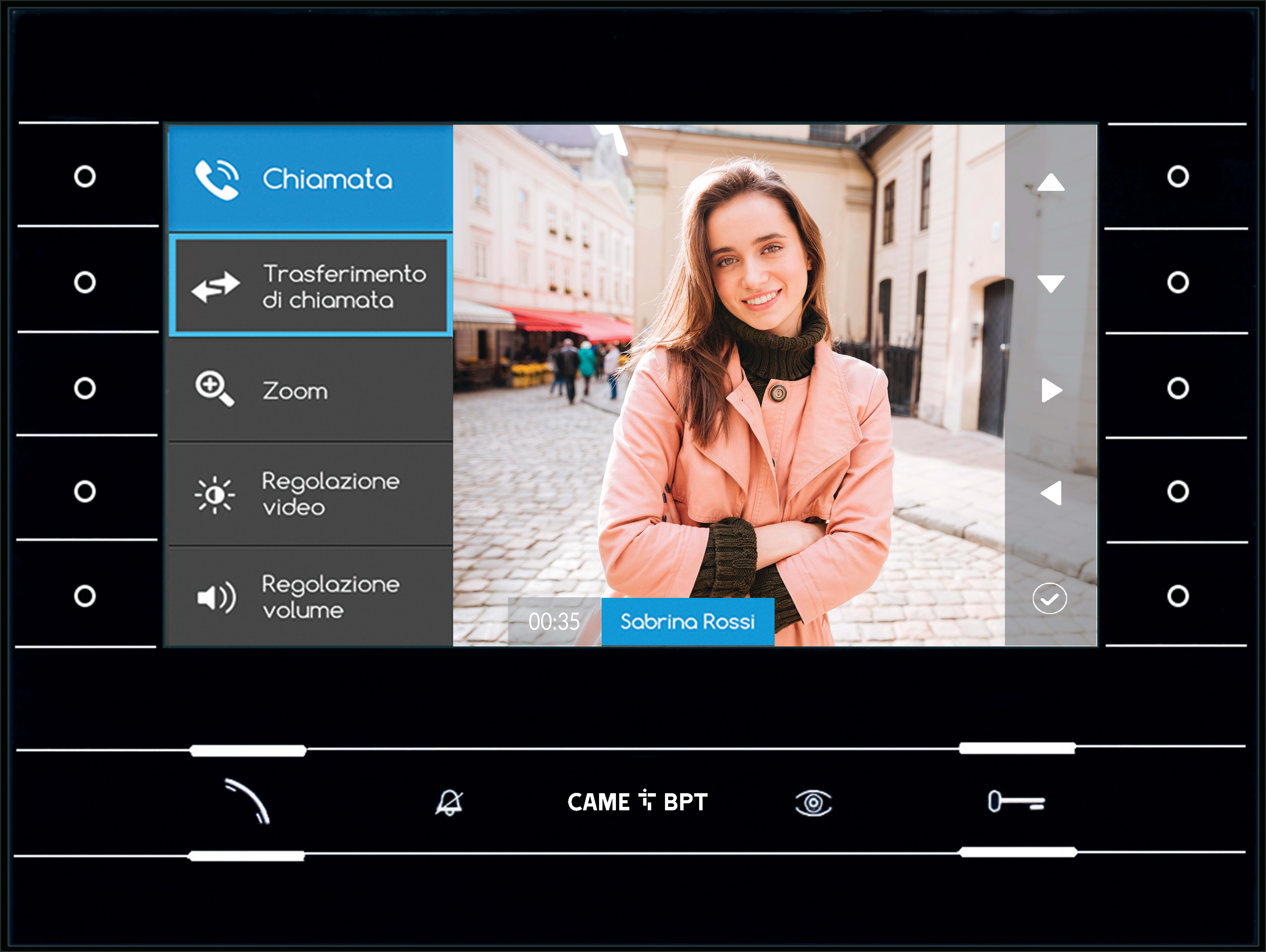 Came - Interphonie Bus X1 X2 FUTURA IP noir Vidéophone mains-libres