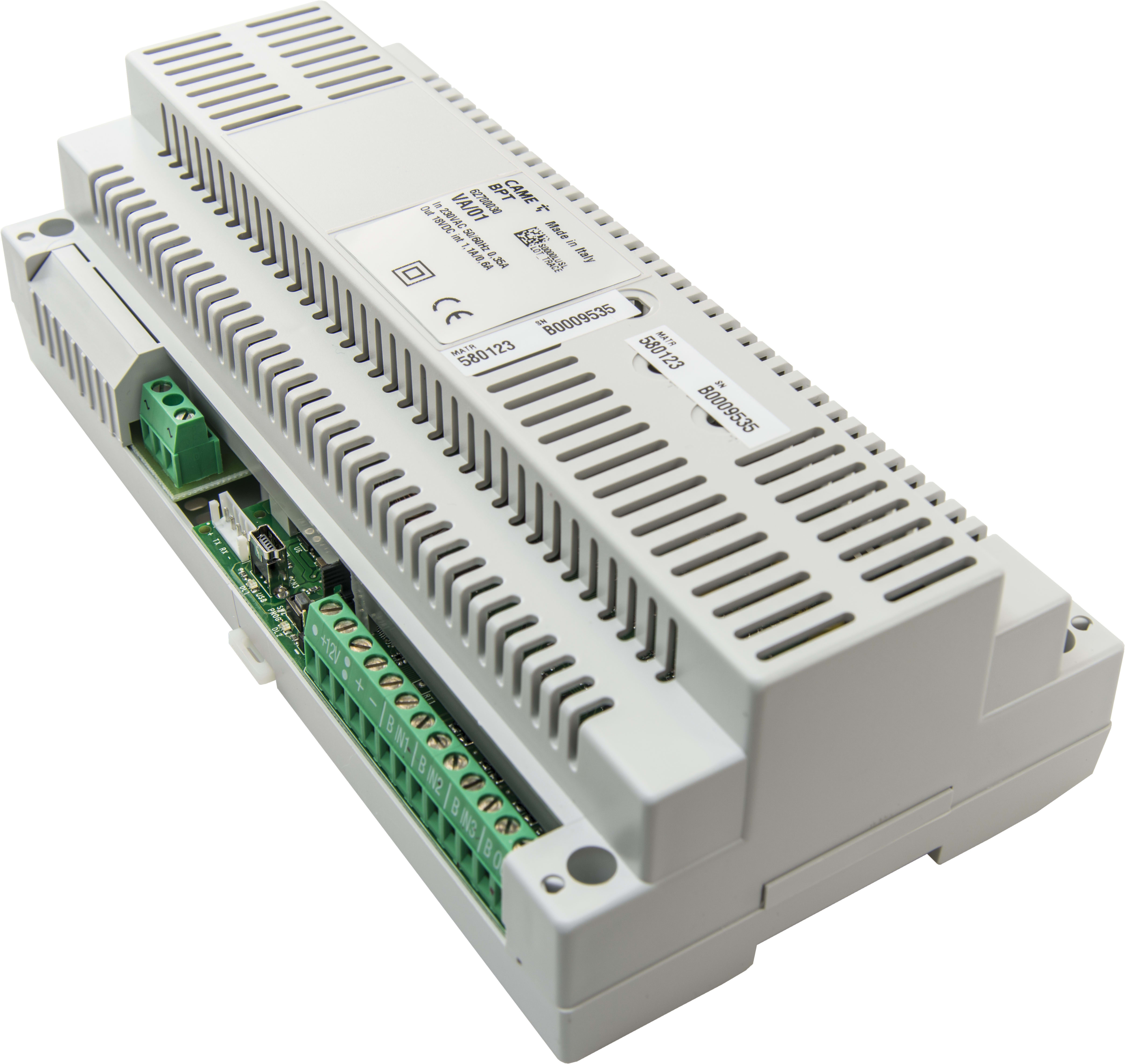 Came - Interphonie Bus X1 X2 Alimentation systèmes portiers vidéo X1 18 VDC 1100 mA