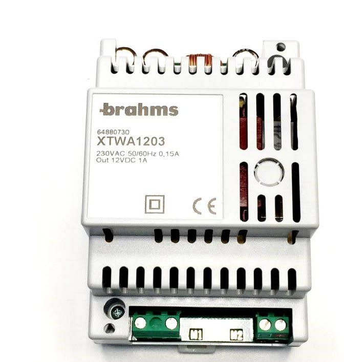Came - Sécurité (Alarme TVCC) XTWA1203 ALIMENTATEUR 12V 1A DIN RAIL