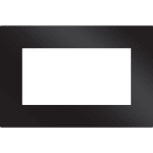 Came - Domotique Accessoire Plaque noire en verre 3 modules