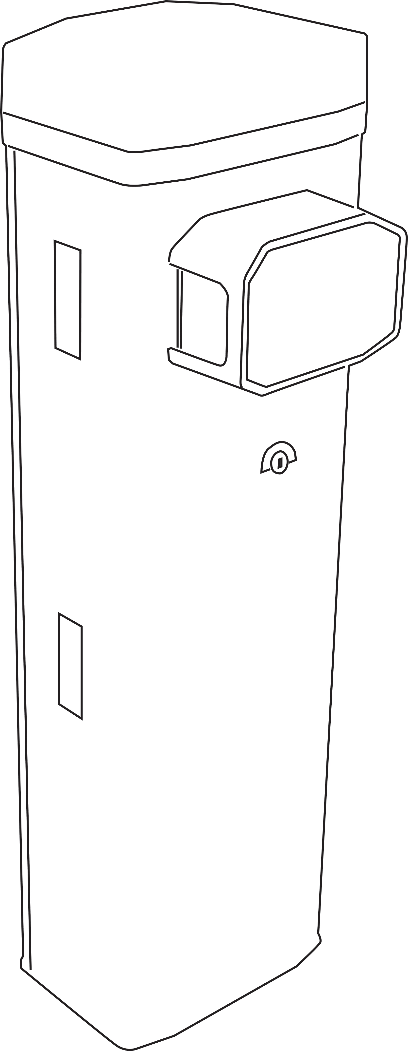 Came - Automatisme Barrière GGT40ACS 230V Moteur 24V encodeur. RALX personnalisé