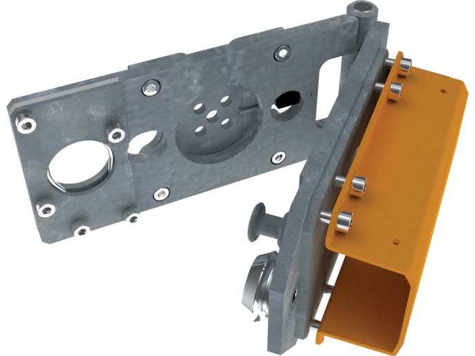 Came - Accessoire Divers Mécanique Fixation amovible lisse 90X35 LS4