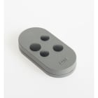 Came - Acc.Comm. Transmetteur 4 canaux double fréquence cofixe gris