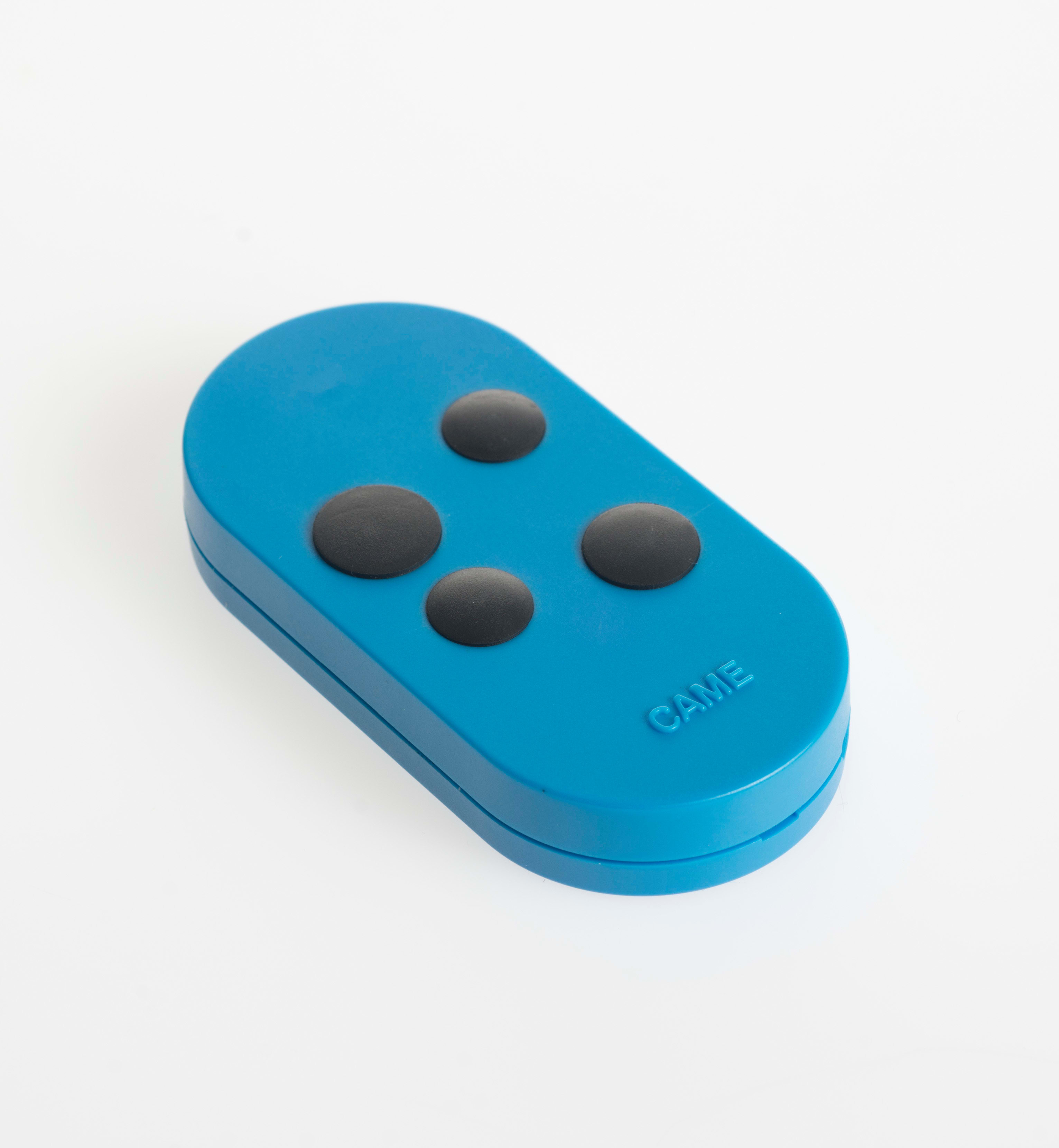 Came - Acc.Comm. Transmetteur 4 canaux double fréquence cofixe bleu