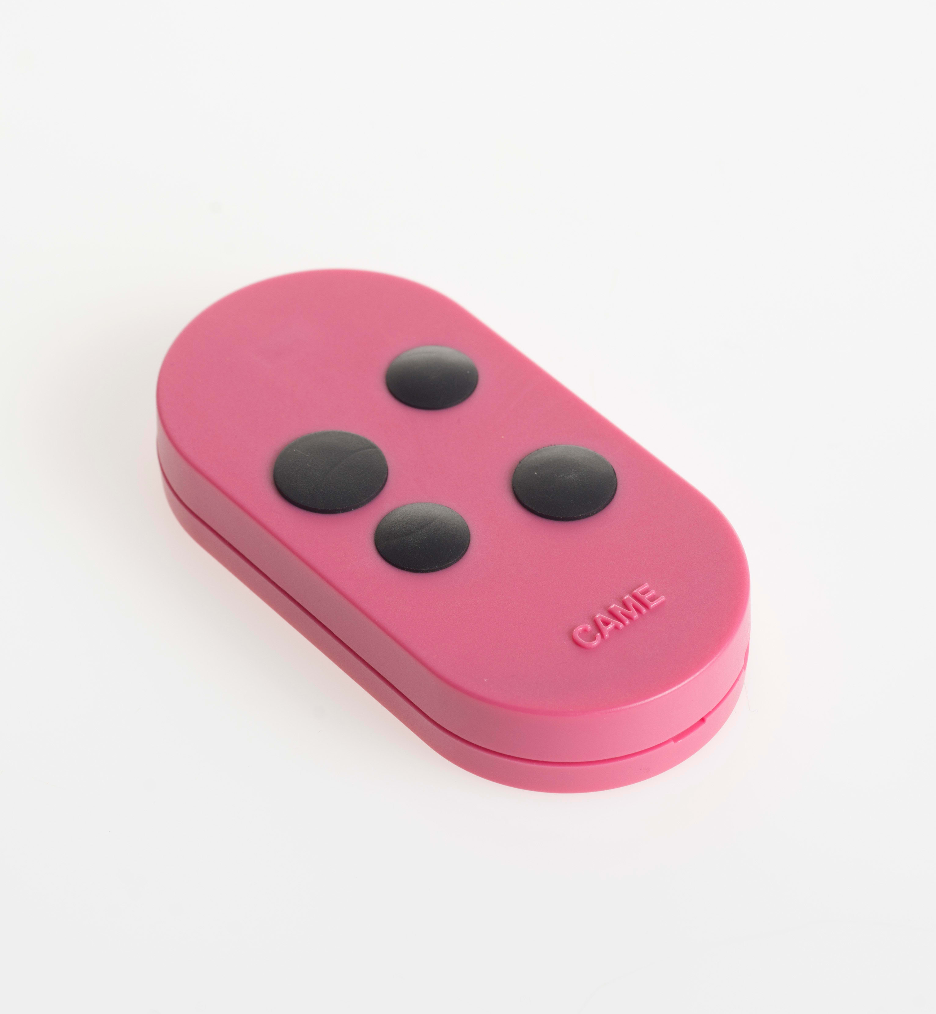 Came - Acc.Comm. Transmetteur 4 canaux double fréquence cofixe rose