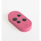 Came - Acc.Comm. Transmetteur 4 canaux double fréquence cofixe rose