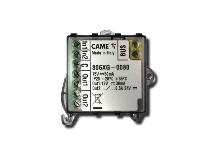 Came - Acc.Comm. Sélecteur De Commande MODULE BUS 2 ENTRÉES + 2 SORTIES