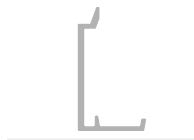 Came - Porte Automatique Profil FLUO Profil tablet anodisé 6620 mm