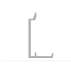 Came - Porte Automatique Profil FLUO Profil tablet anodisé 6620 mm