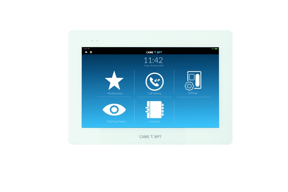 Came - Interphonie IP Vidéo Portier vidéo mains libres 100% tactile (840CH-0080)