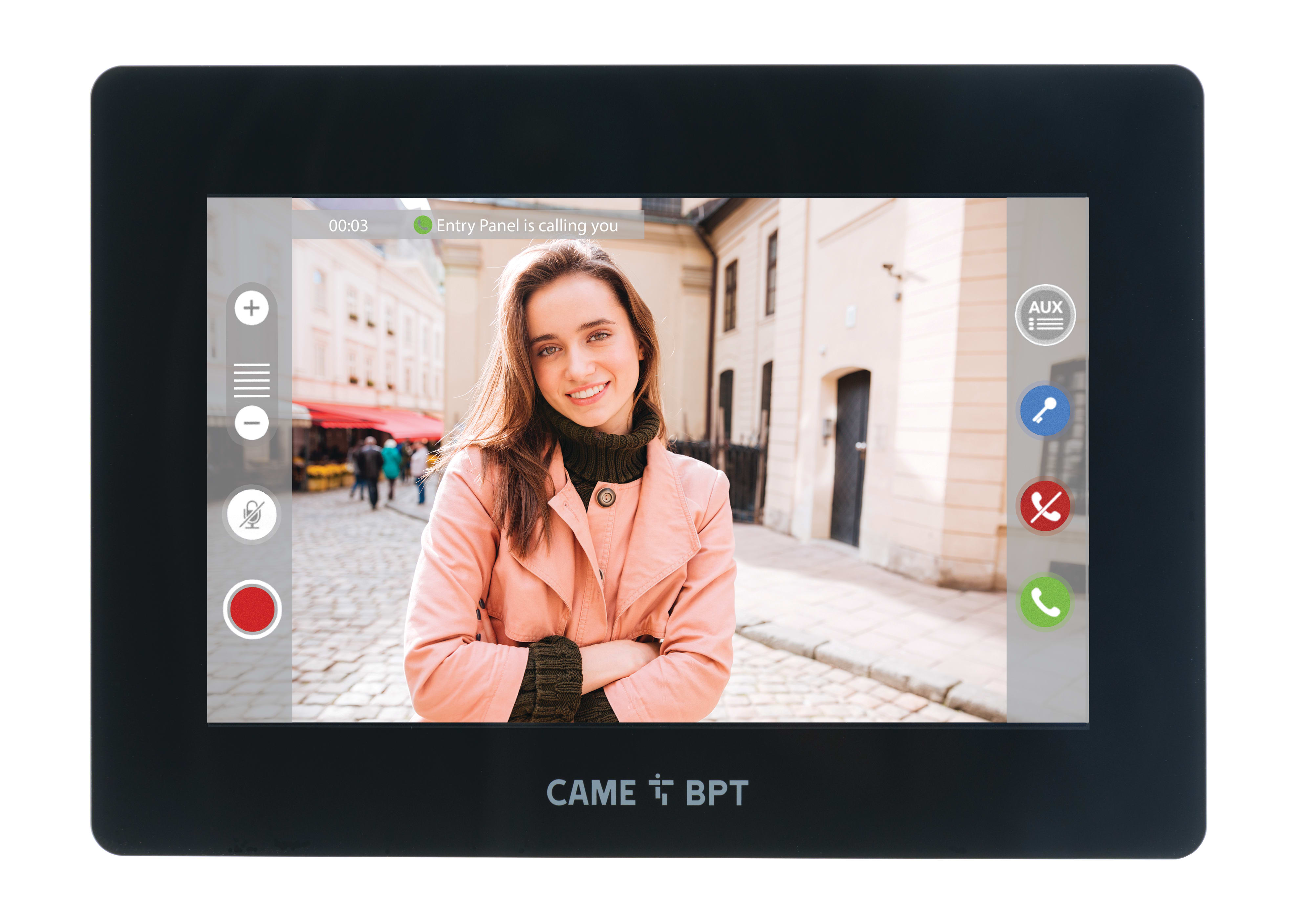 Came - Interphonie IP Vidéo Portier vidéo mains libres 100% tactile (840CH-0100)