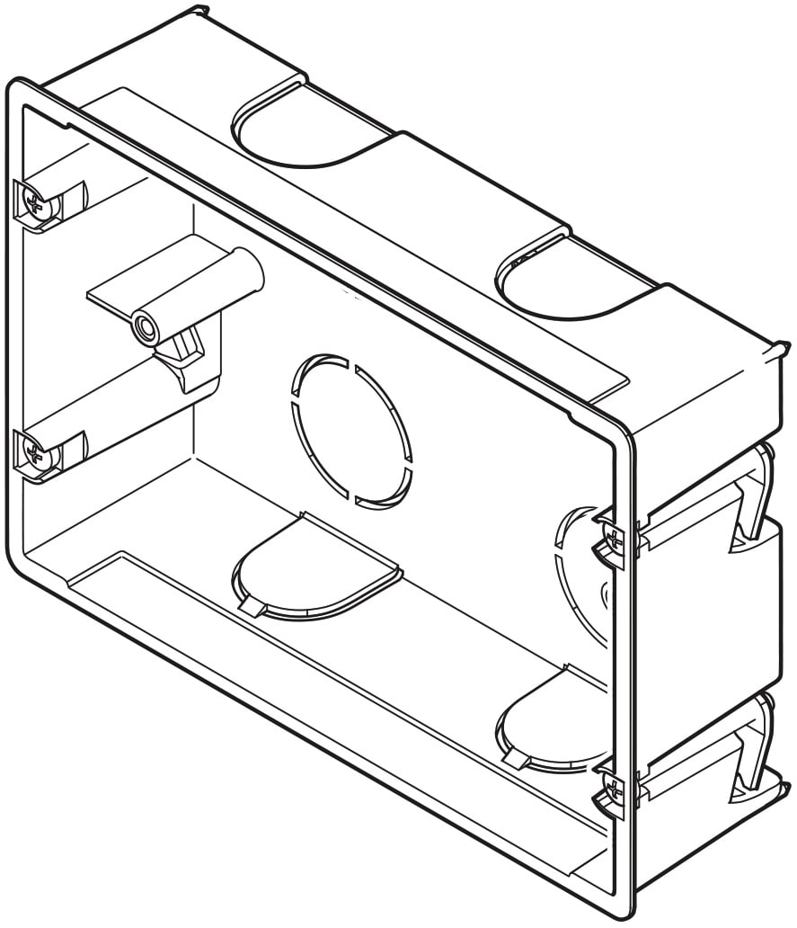 Came - Interphonie IP Boîtier d?encastrement cloisons sèches moniteurs XTS 5