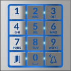 Came - Acc. Interphonie BPT Accessoire Esthétique MTMFKB-MA - Facamodule clavier MA