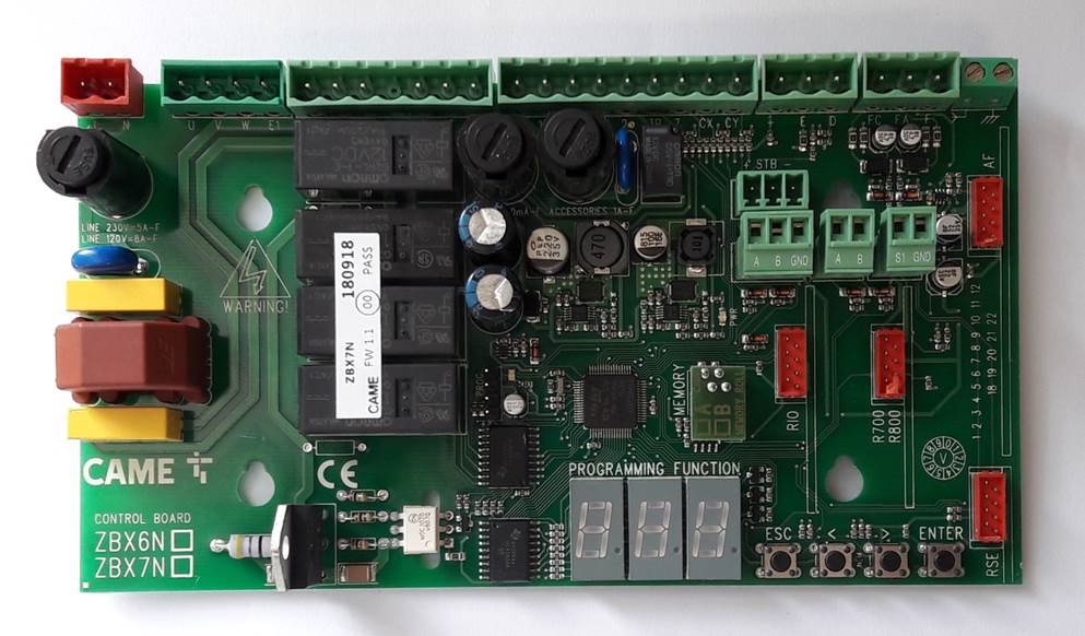Came - Pièce Détachée Platine électronique Moteur coulissant BX-74/78