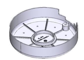 Came - Pièce Détachée Battant Capot Bras Transmission OPB001