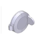 Came - Pièce Détachée Coulissant Capuchon Serrure RAL 7024