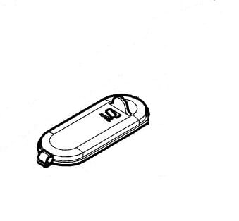 Came - Pièce Détachée Battant Capuchon serrure OPP001 RAL 7024