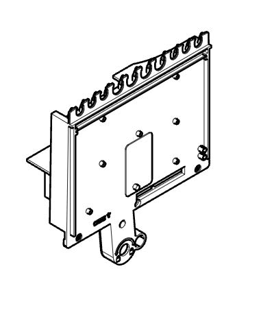 Came - Pièce Détachée Coulissant Support Carte électronique BKS