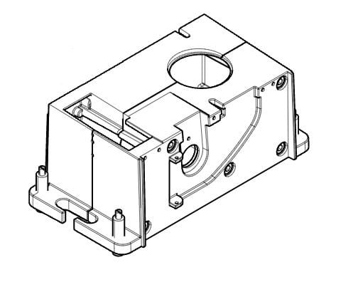 Came - Pièce Détachée Coulissant Groupe demi-boîtiers BX