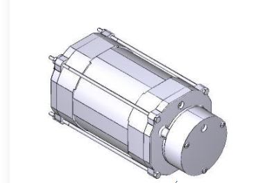 Came - Pièce Détachée Battant Groupe Moteur + Frein ATI24V