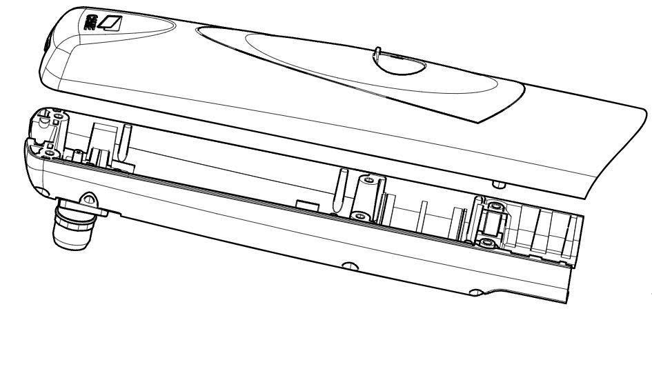 Came - Pièce Détachée Groupe coques inférieure/supérieure Série AXO