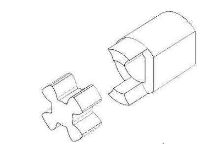 Came - Pièce Détachée Battant Joint transmission + pignon A1824