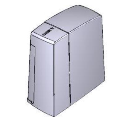 Came - Pièce Détachée Coulissant Couvercle RAL7040 BXV Haut Clair