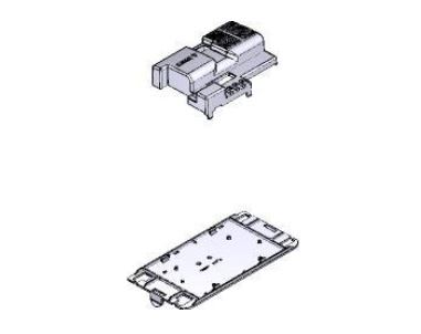 Came - Pièce Détachée Coulissant Couvercle central BKV