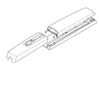 Came - Pièce Détachée Battant Groupe plastiques externes RAL7024 AXL