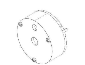 Came - Pièce Détachée Battant Electrofrein Amici 24V