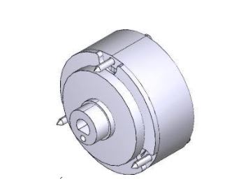 Came - Pièce Détachée Battant Electrofrein Ax 24V