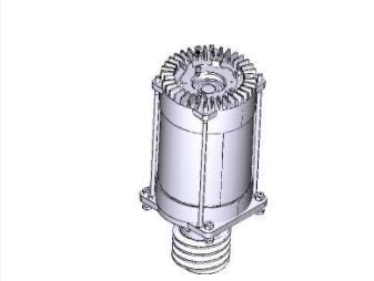 Came - Pièce Détachée Coulissant Bloc Moteur BK221 230V