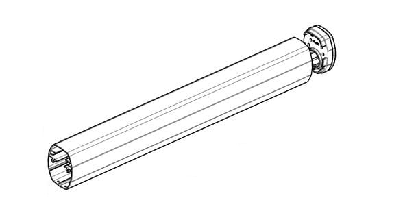 Came - Pièce Détachée Battant Profil fixe avec capuchon ATS50